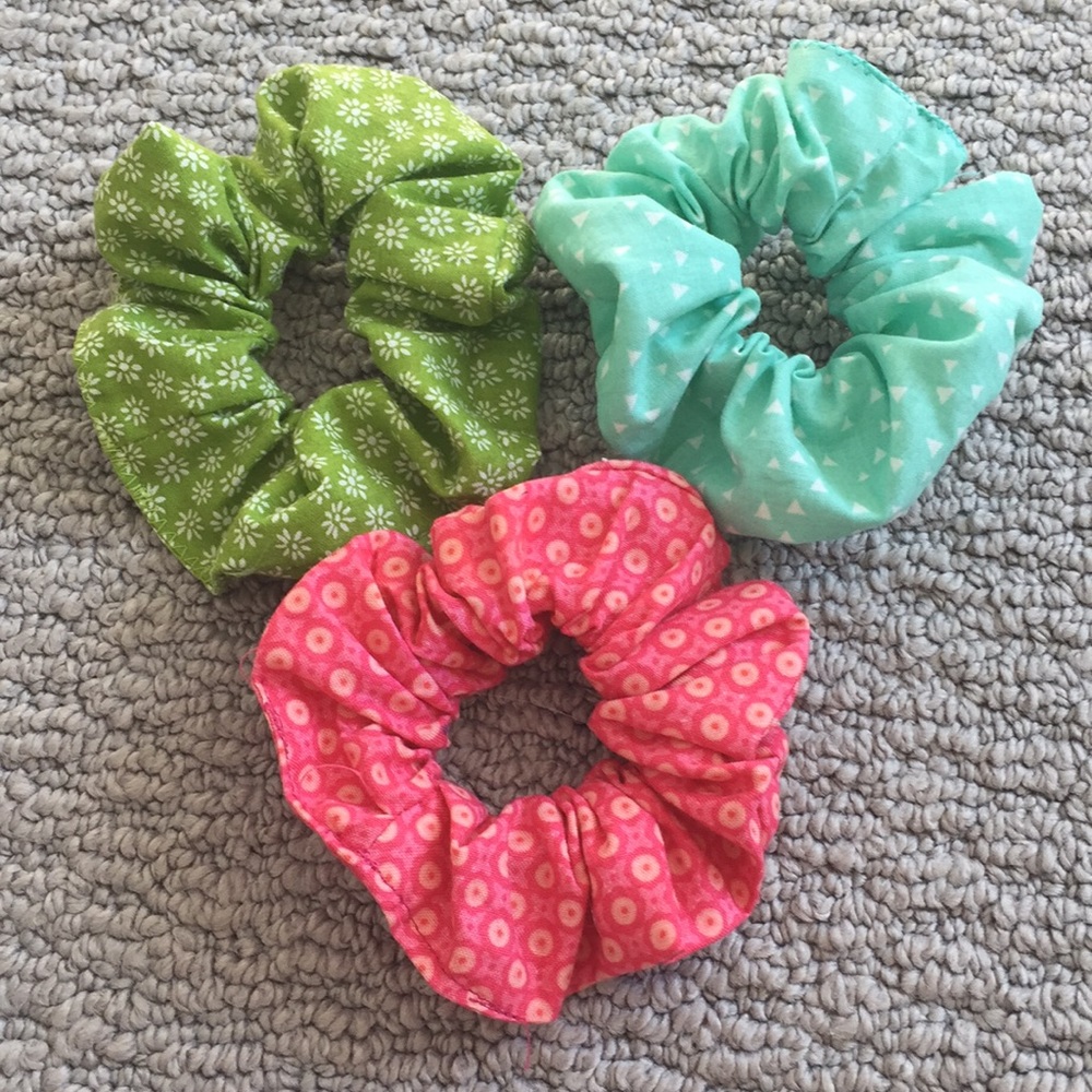 handmade scrunchies